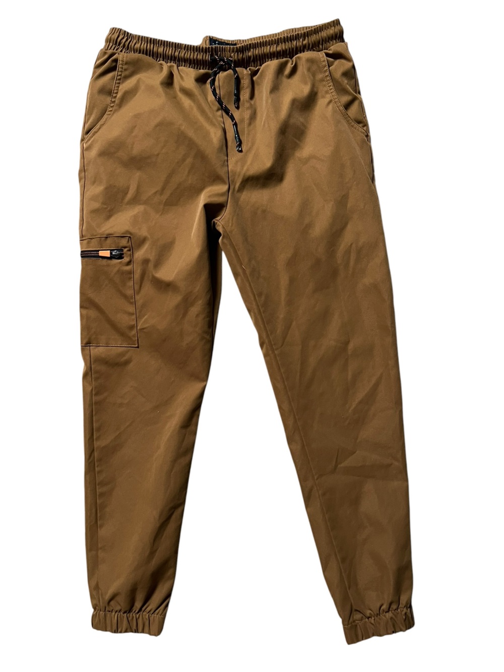 Public Rec All Day Every Day Brown Saddle Drawstring Cargo Jogger Pants Medium
